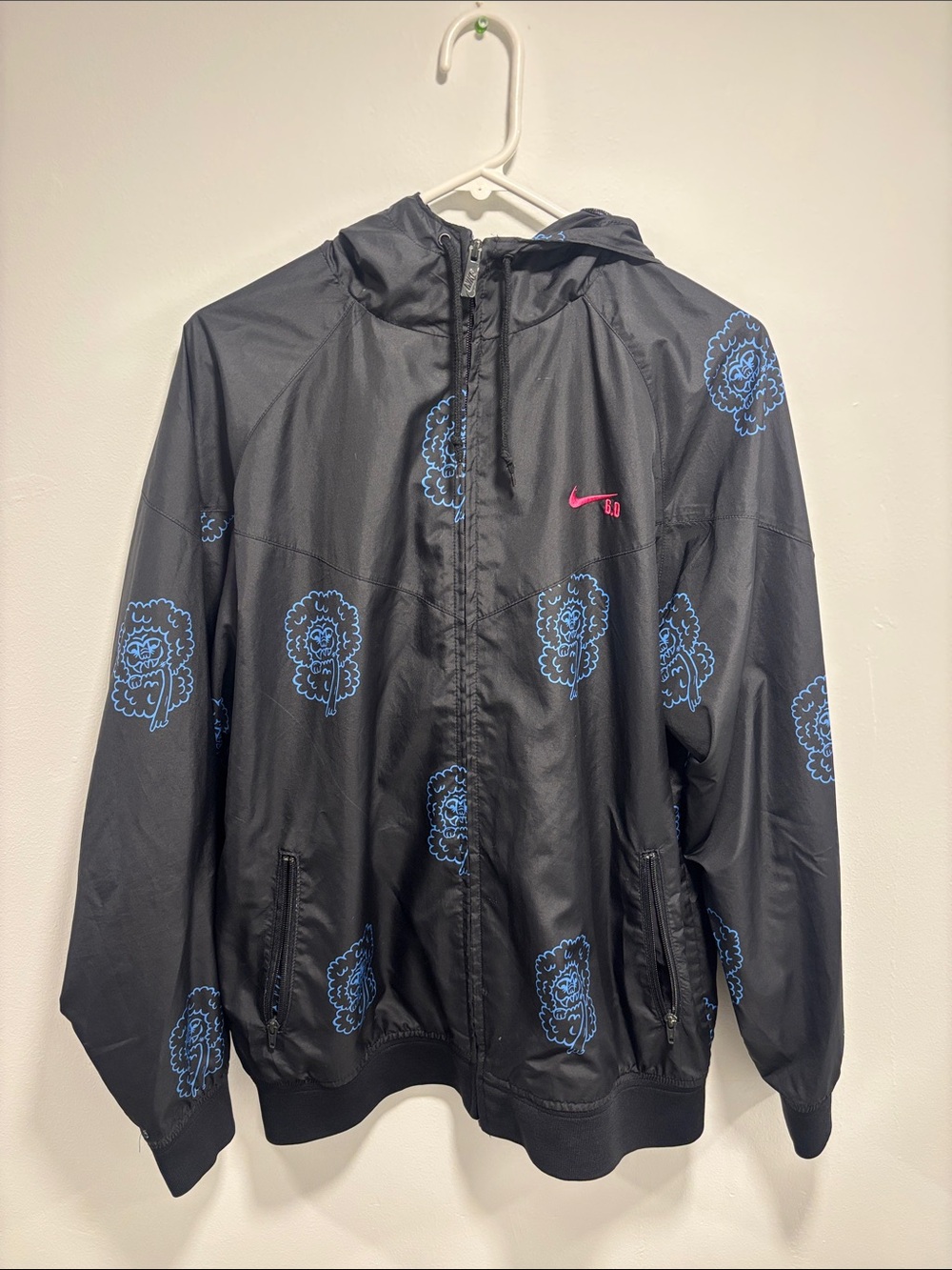 Black Nike 6.0 Windbreaker Large